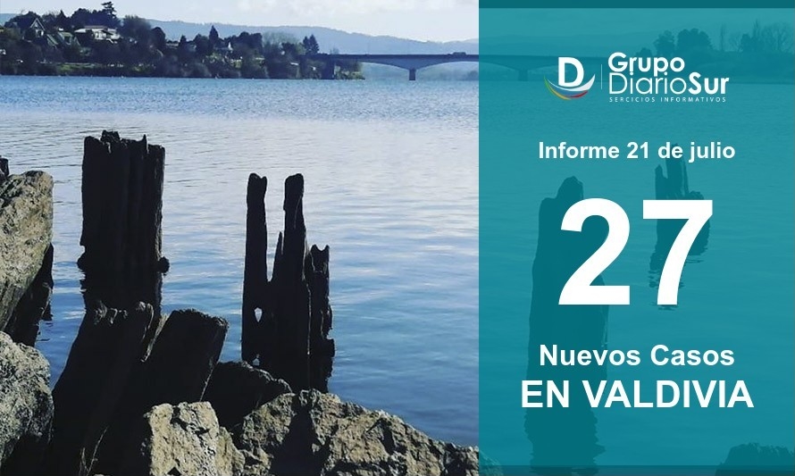 Valdivia: Lactante de 5 meses es uno de los 27 contagios registrados