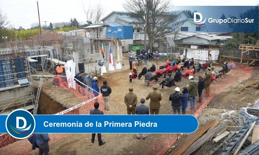 Inician reposición de Subcomisaría de Carabineros en Mariquina