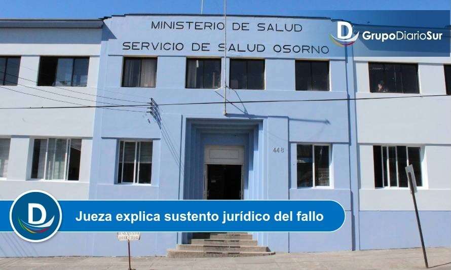 Servicio de Salud Osorno fue condenado a pagar más de $48 millones a ex funcionario 