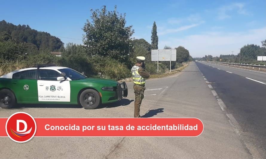 Alcalde Carrasco solicitó mayor presencia policial para la ruta Paillaco–Valdivia