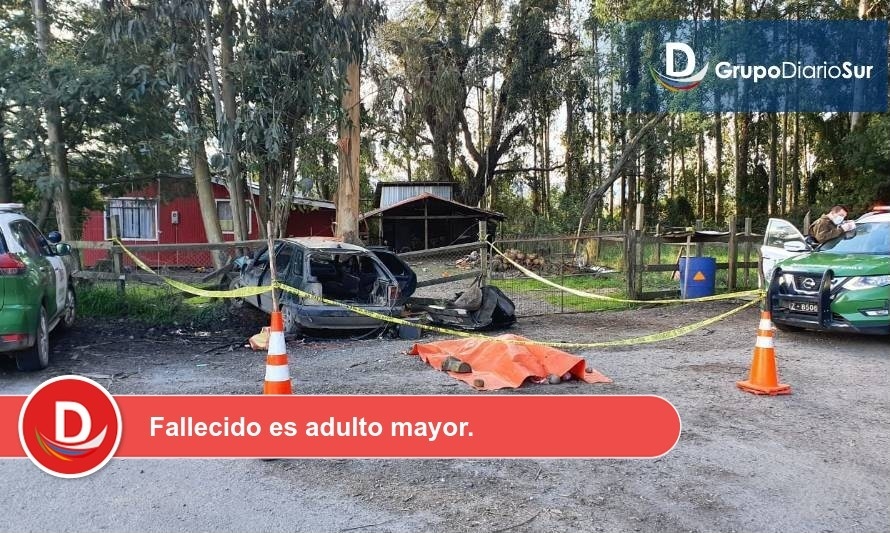 Conductor ebrio provocó accidente con un fallecido en Mariquina