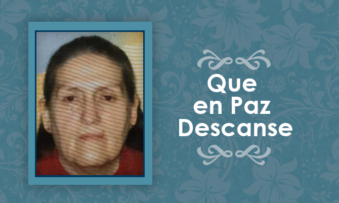 [Defunción] Falleció Margot Irene Goddard Solís Q.E.P.D