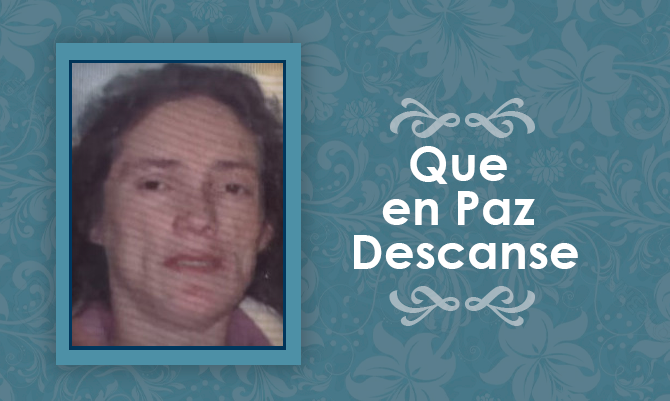 [Defunción] Falleció Mariela Jeannette Castillo Sánchez Q.E.P.D