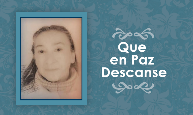 [Defunción] Falleció Ana Celia Carrera Bahamondes Q.E.P.D