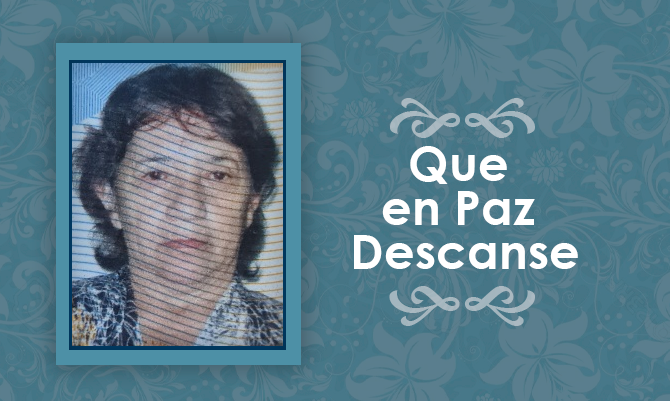 [Defunción] Falleció Isilda Villegas Bachmann Q.E.P.D