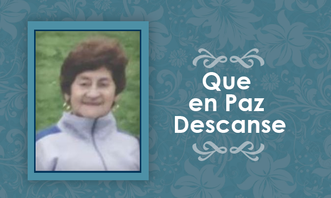 [Defunción] Falleció Olga del Carmen Barrientos Cárcamo Q.E.P.D