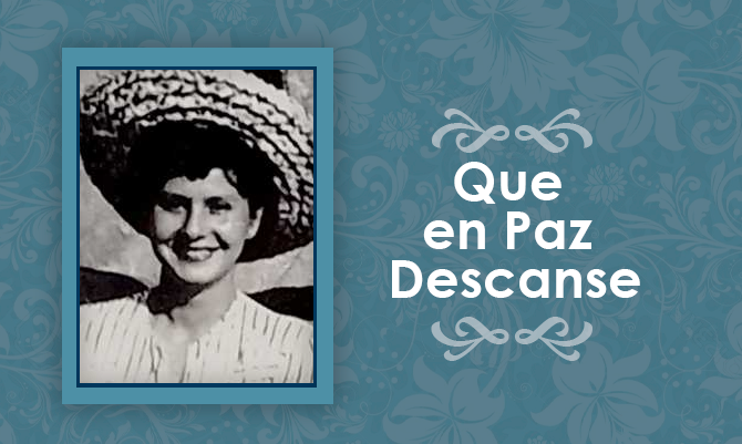 [Defunción] Falleció Hilda Herrera Moreira Q.E.P.D