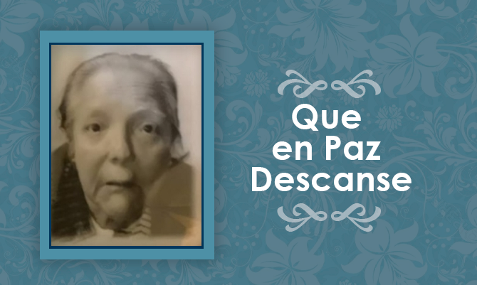 [Defunción] Falleció Sra.María Angélica Maulén Águila Q.E.P.D