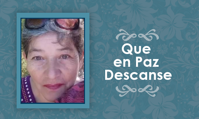 [Defunción] Falleció Beatriz Angélica Fideli Delgado Q.E.P.D