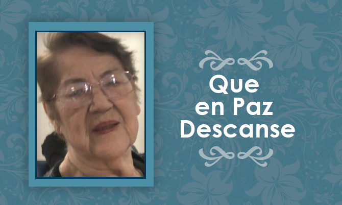 [Defunción] Falleció Blanca Armandina Leal López Q.E.P.D