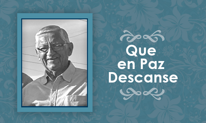 [Defunción] Falleció Isidoro Gerardo Aguilera Carreño Q.E.P.D