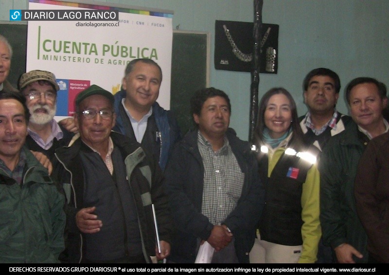 Rupumeica Alto fue escenario de la cuenta pública de Agricultura