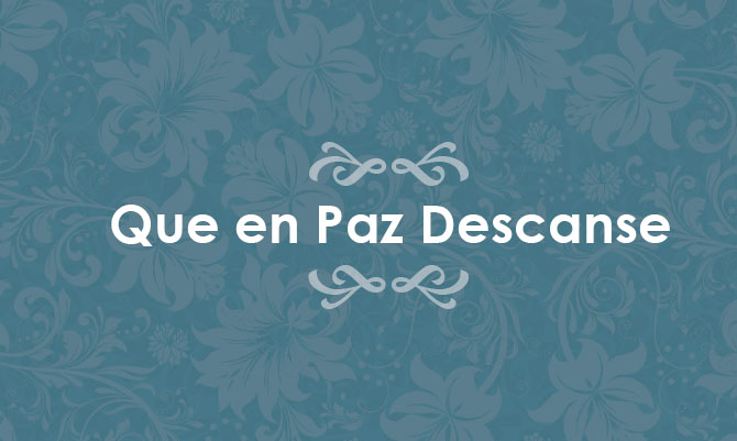 [Condolencias] Falleció Sandra Concha Vega Q.E.P.D