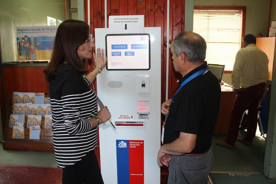 Municipalidad de Los Lagos cuenta con moderno dispensador de Registro Social de Hogares