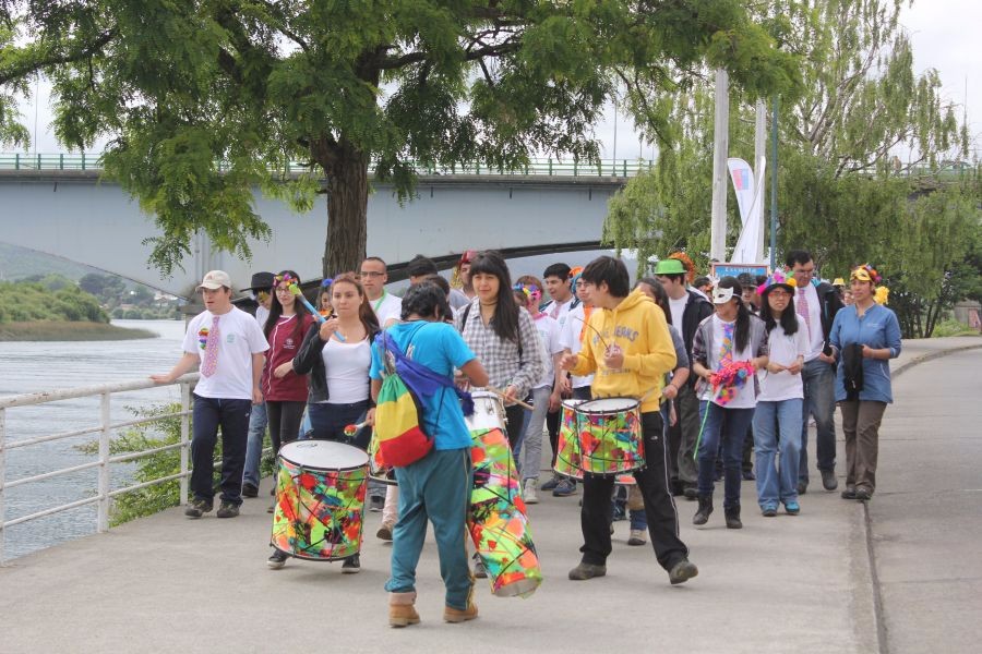 Carnaval de la inclusión convocó a más de 100 jóvenes en situación de discapacidad