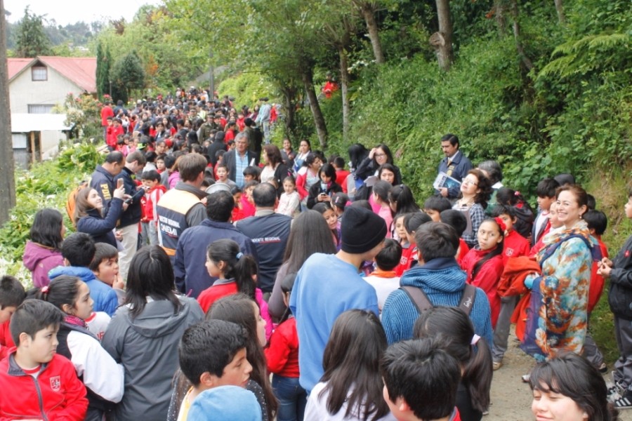 Más de 80 mil estudiantes participaron en simulacro de la Región de Los Ríos