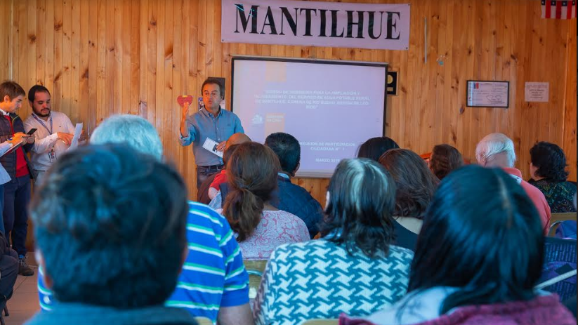 Mantilhue inicia su camino hacia el mejoramiento del agua potable