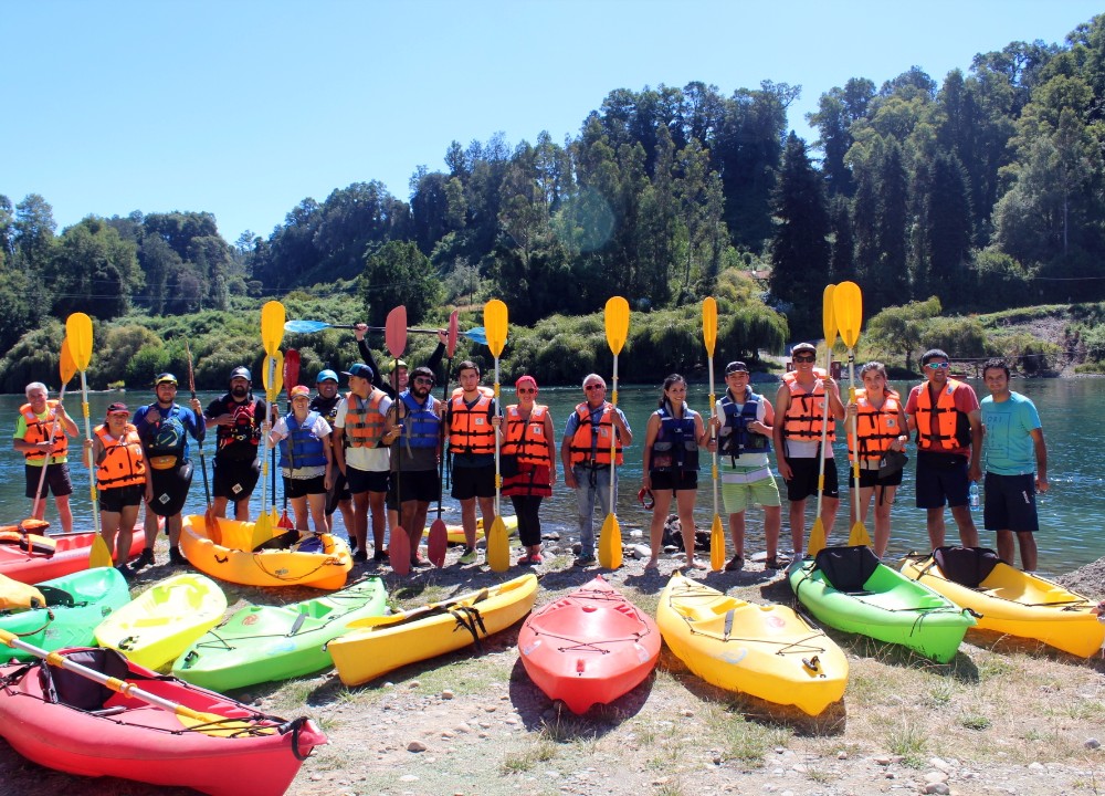 Los Lagos: Todo un éxito resultó la primera Travesía en Kayak por el río San Pedro